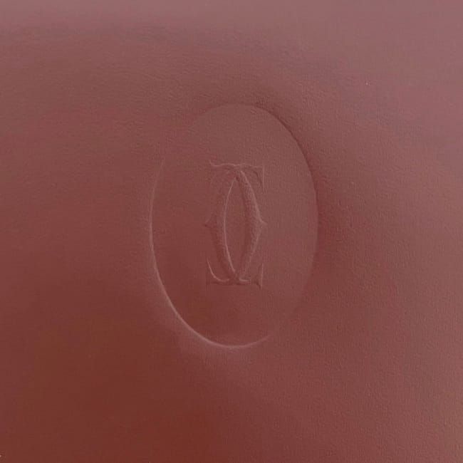 Cartier Bifold Wallet Bordeaux Must Leather — view 7