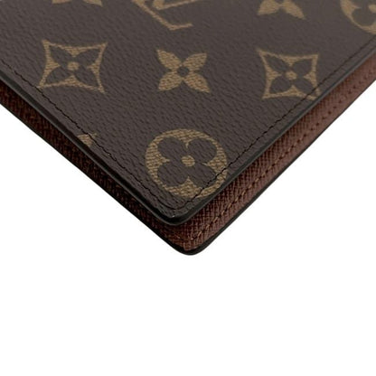 Louis Vuitton Bifold Wallet Portefeuille Brazza Brown Monogram Canvas IC — view 5