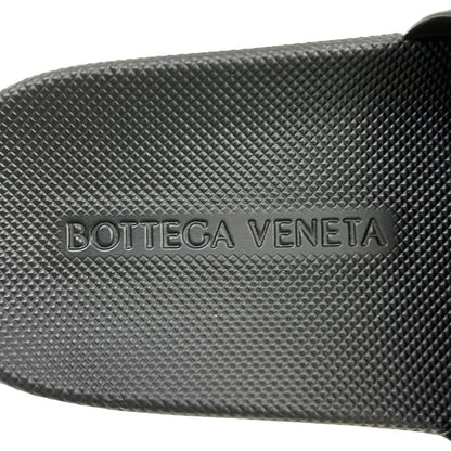 Bottega Veneta Sandals 35 Black Intrecciato Flat Slide — view 5