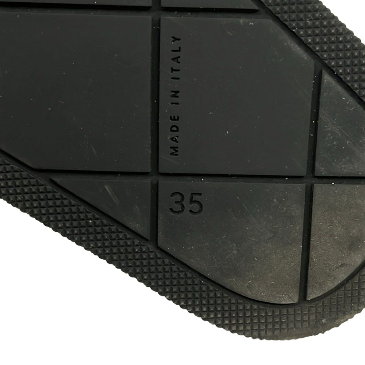 Bottega Veneta Sandals 35 Black Intrecciato Flat Slide — view 6