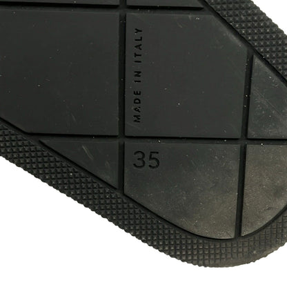 Bottega Veneta Sandals 35 Black Intrecciato Flat Slide — view 6