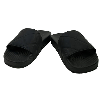 Bottega Veneta Sandals 35 Black Intrecciato Flat Slide — view 2