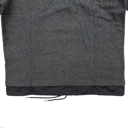 Prada Jamba Logo Tag Jacket M Polyester Nylon Gray Black — view 6