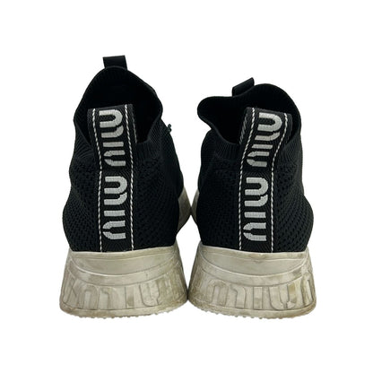 Miu Miu Sneakers 38.5 Black Mesh — view 3