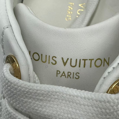 Louis Vuitton Sneakers Monogram Leather with Logo White — view 7