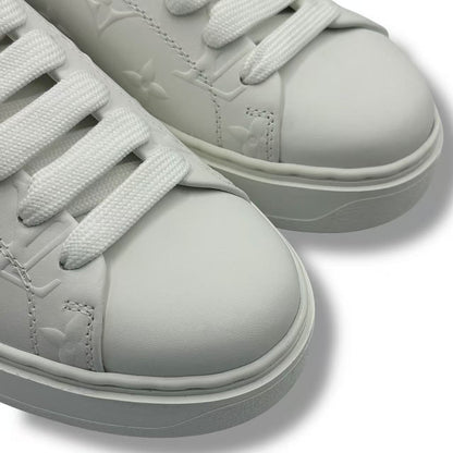 Louis Vuitton Sneakers Monogram Leather with Logo White — view 4