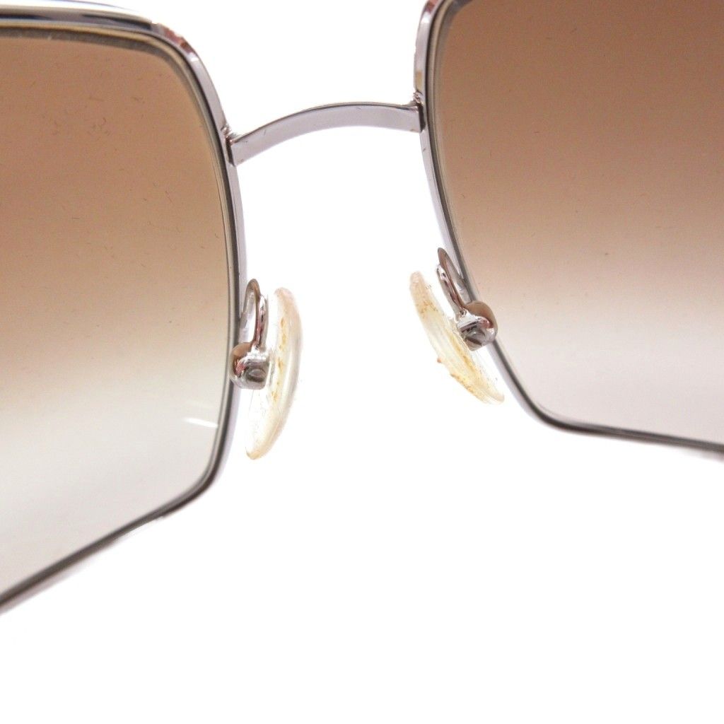 Prada Spr Square Sunglasses Double Bridge Tortoiseshell Metal Frame Brown — view 6