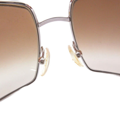 Prada Spr Square Sunglasses Double Bridge Tortoiseshell Metal Frame Brown — view 6