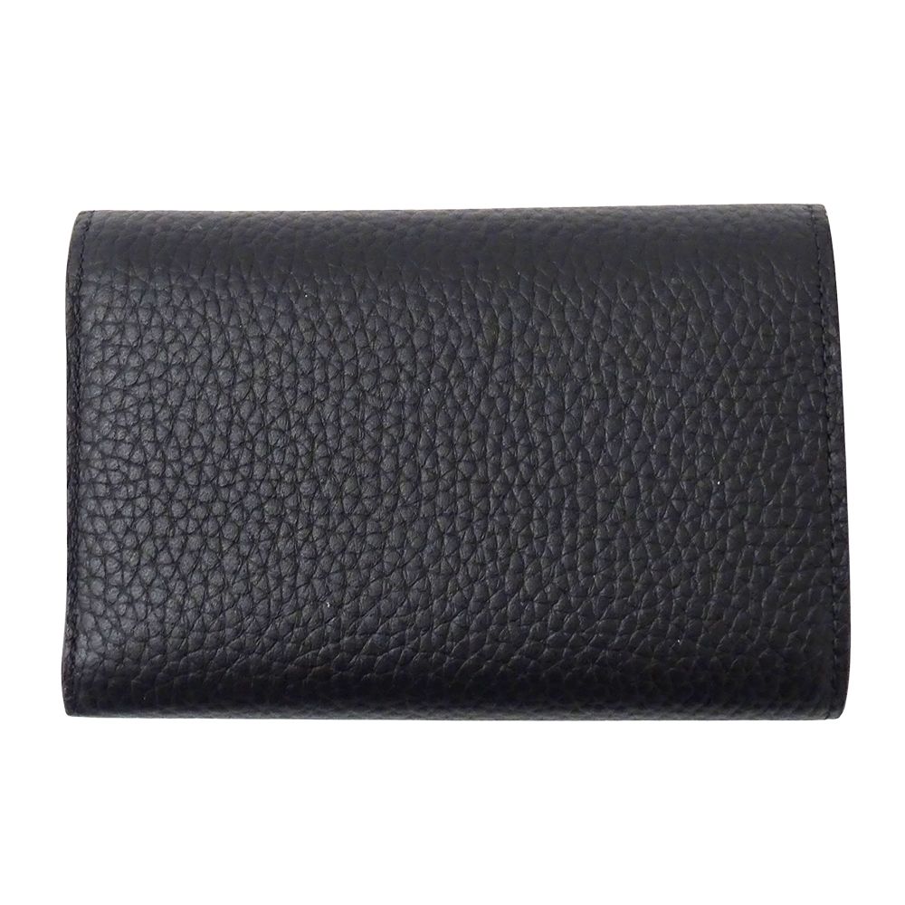 Louis Vuitton Wallet Bifold Portefeuille Capucines Compact Taurillon Leather — view 2