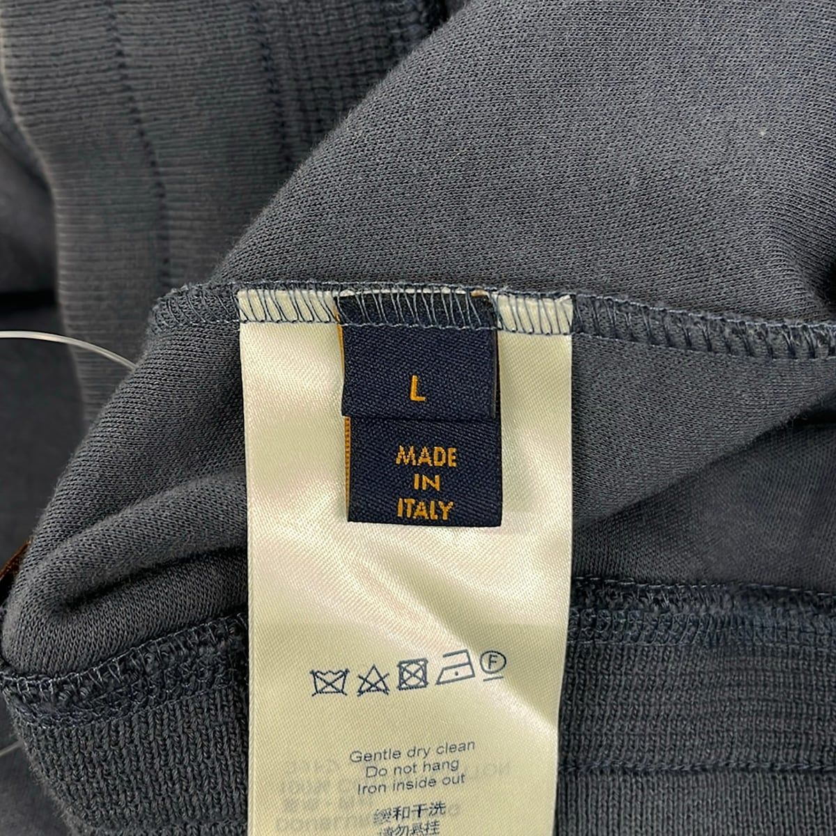 Louis Vuitton Pants L Juj Blue Gray — view 5