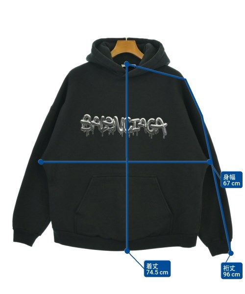 Balenciaga Hoodie Black — view 6