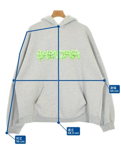 Balenciaga Hoodie Gray — view 6