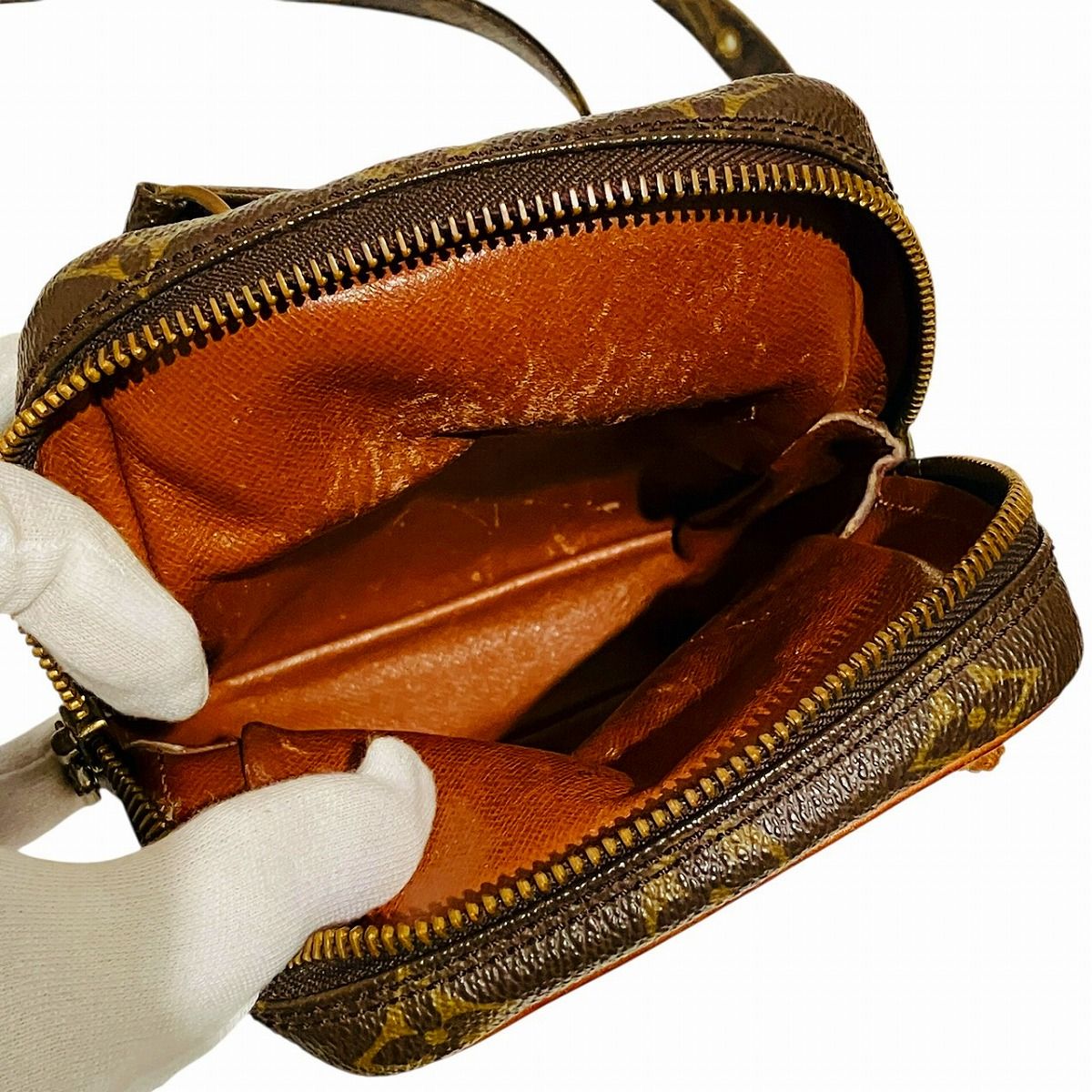 Louis Vuitton Miniamazon Monogram Shoulder Bag Canvas — view 5