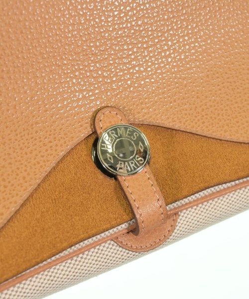 Hermes Shoulder Bag Beige — view 6