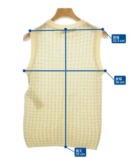 Dior Vest Sleeveless Beige — view 6