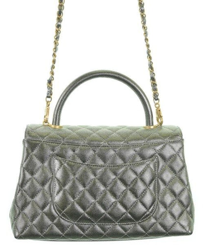 Chanel Shoulder Bag Silver — view 2