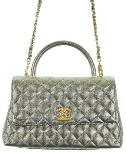 Chanel Shoulder Bag Silver