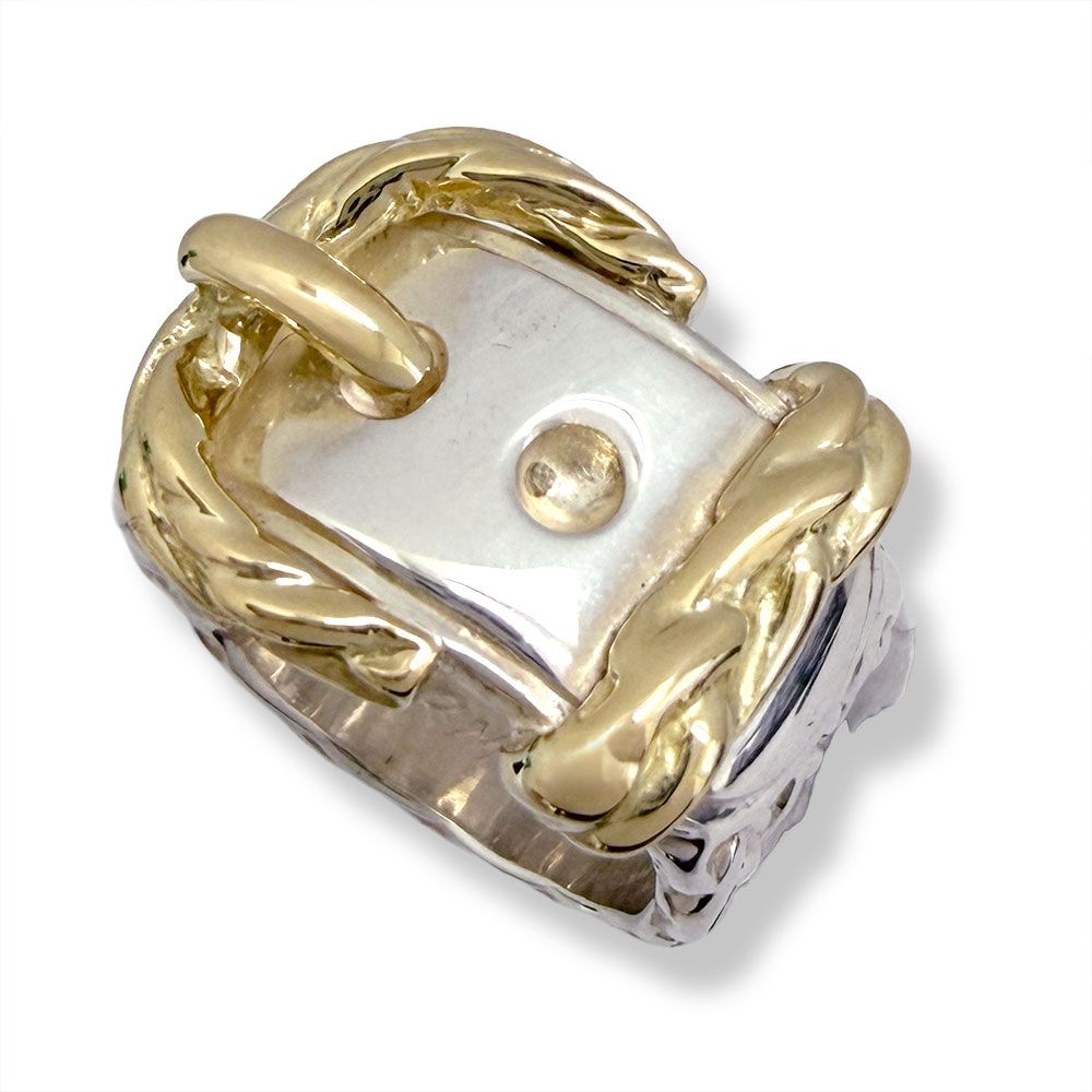 Hermes Diane Ring Gold