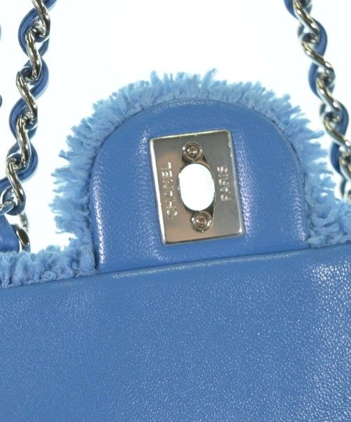 Chanel Shoulder Bag Blue — view 6
