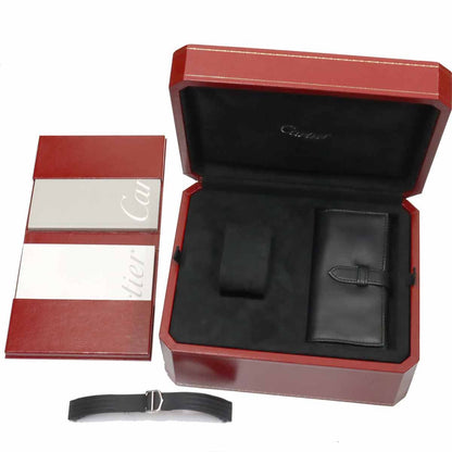Cartier Roadster XL Chronograph Watch Date Silver Automatic — view 2