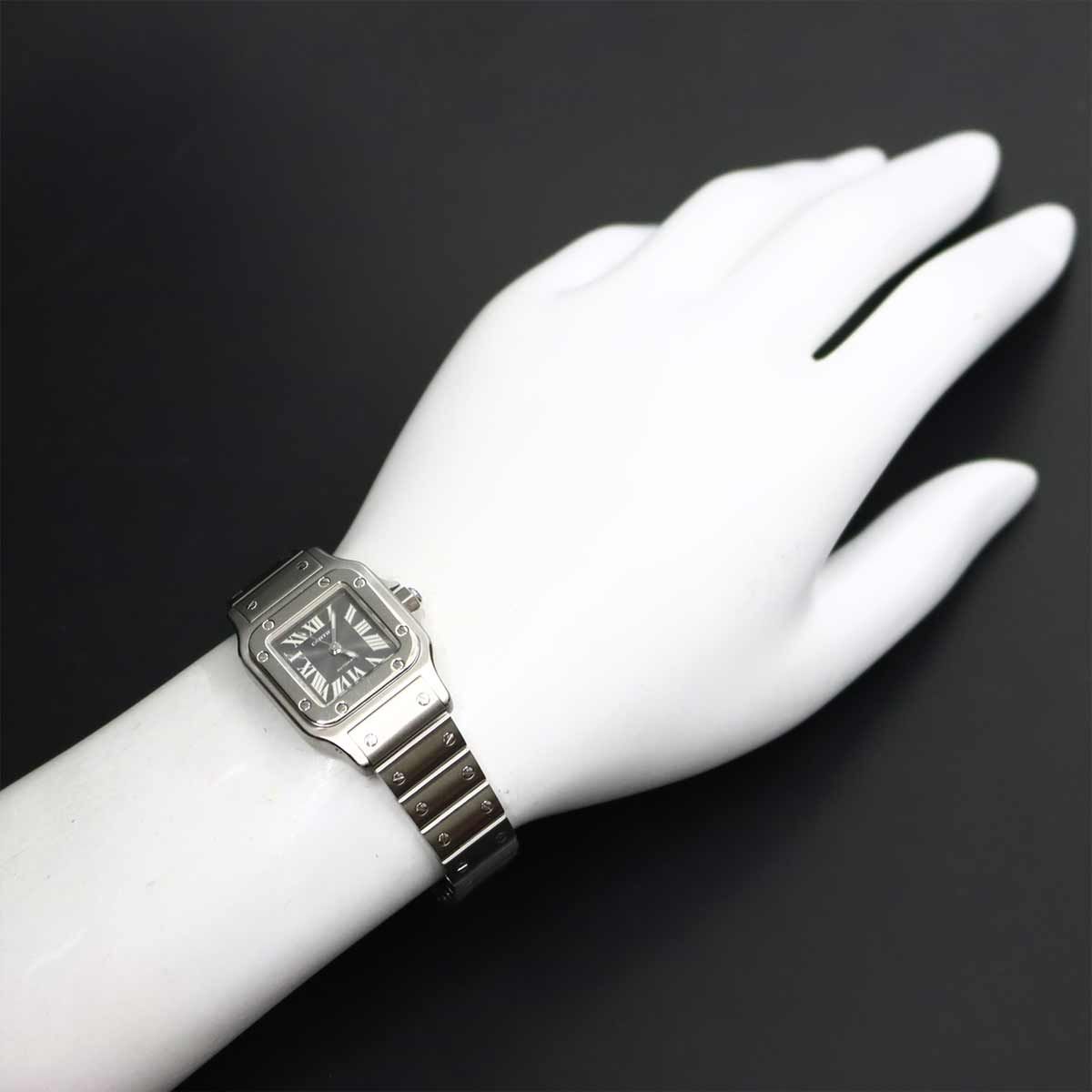 Cartier Santos Galbe SM Watch Asia Limited Gray Automatic — view 4
