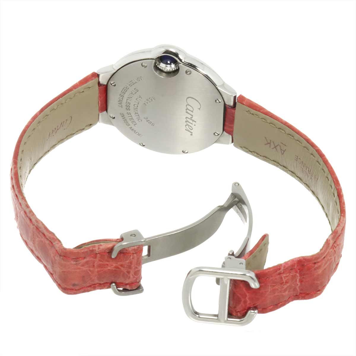 Cartier Ballon Bleu 33 mm Watch Red Automatic — view 5