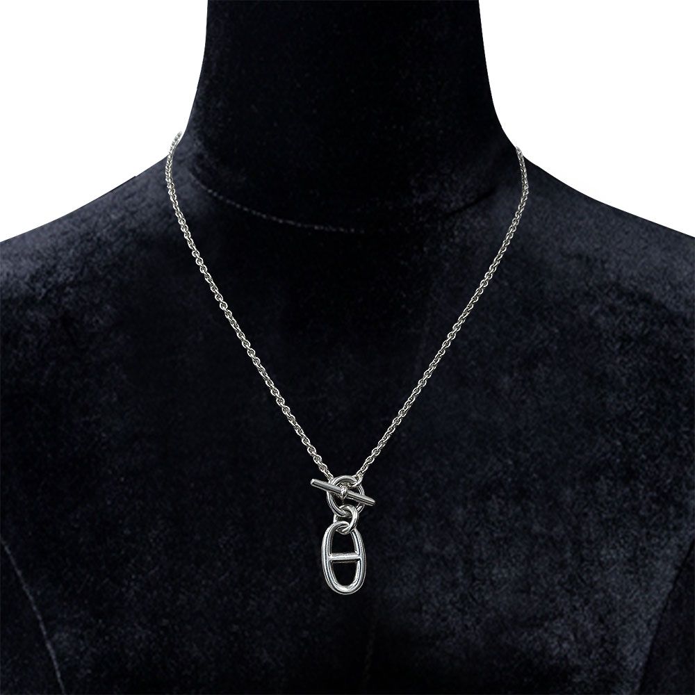 Hermes Chaine D'ancre Amulet Necklace — view 5