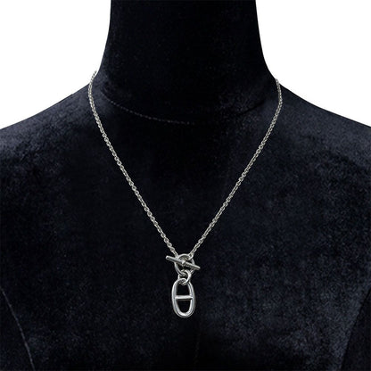 Hermes Chaine D'ancre Amulet Necklace — view 5