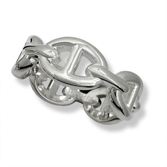Hermes Enchainee Ring Silver