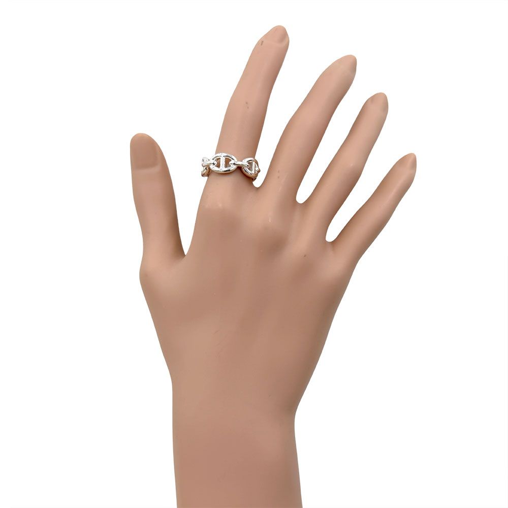 Hermes Enchainee Ring Silver — view 7