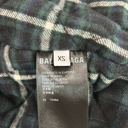 Balenciaga Jean XS Blue Long Sleeve Unifit Winter Jacket — view 5
