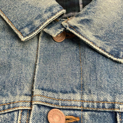 Balenciaga Jean XS Blue Long Sleeve Unifit Winter Jacket — view 6