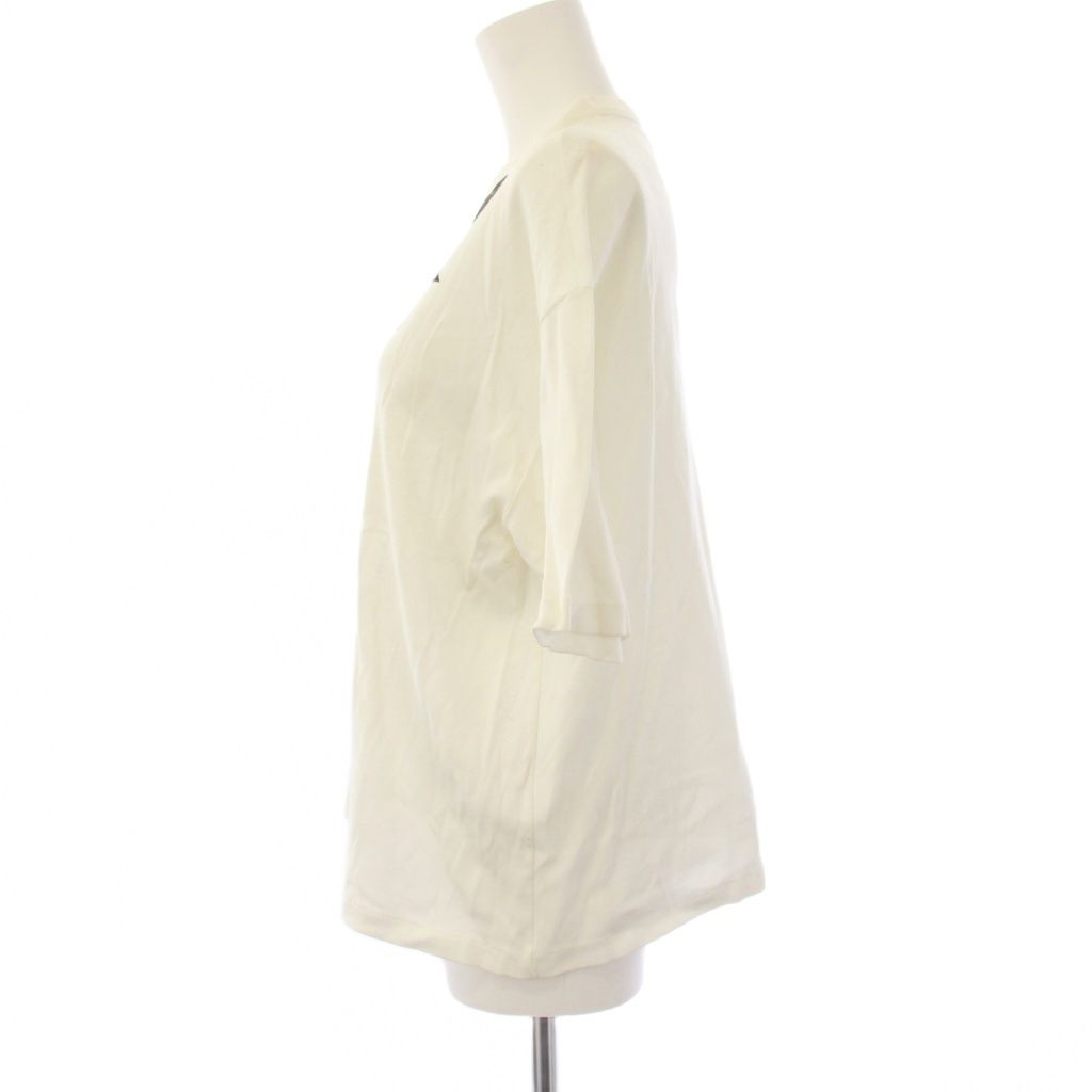 Chanel Ribbon CC Logo T-Shirt Short Sleeve L White — view 2