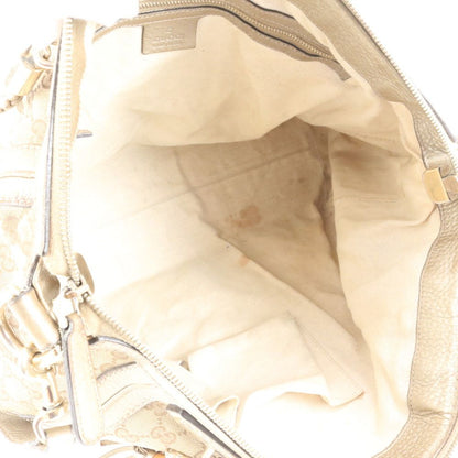 Gucci GG Canvas Bella Bamboo Ribbon Tassel 2-Way Tote Crossbody Shoulder — view 9