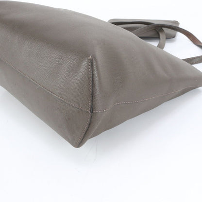 Fendi Pouch F's Logo Leather Tote Shoulder Hand Brown — view 5