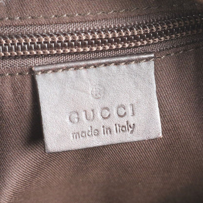 Gucci GG Canvas Leather Shoulder Bag Crossbody Messenger Business Brown — view 8