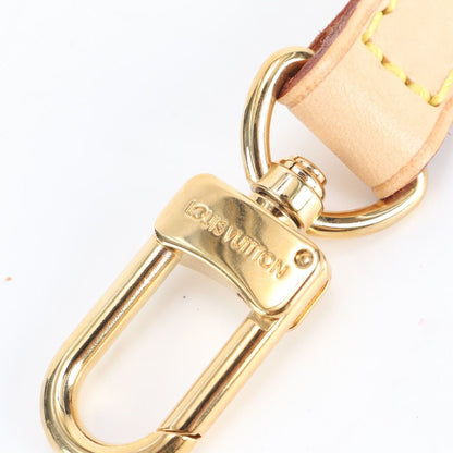 Louis Vuitton Leather Bag Shoulder Strap Brown — view 5