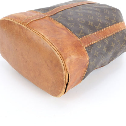 Louis Vuitton Monogram Randonnee GM Leather Shoulder Bag Crossbody — view 5