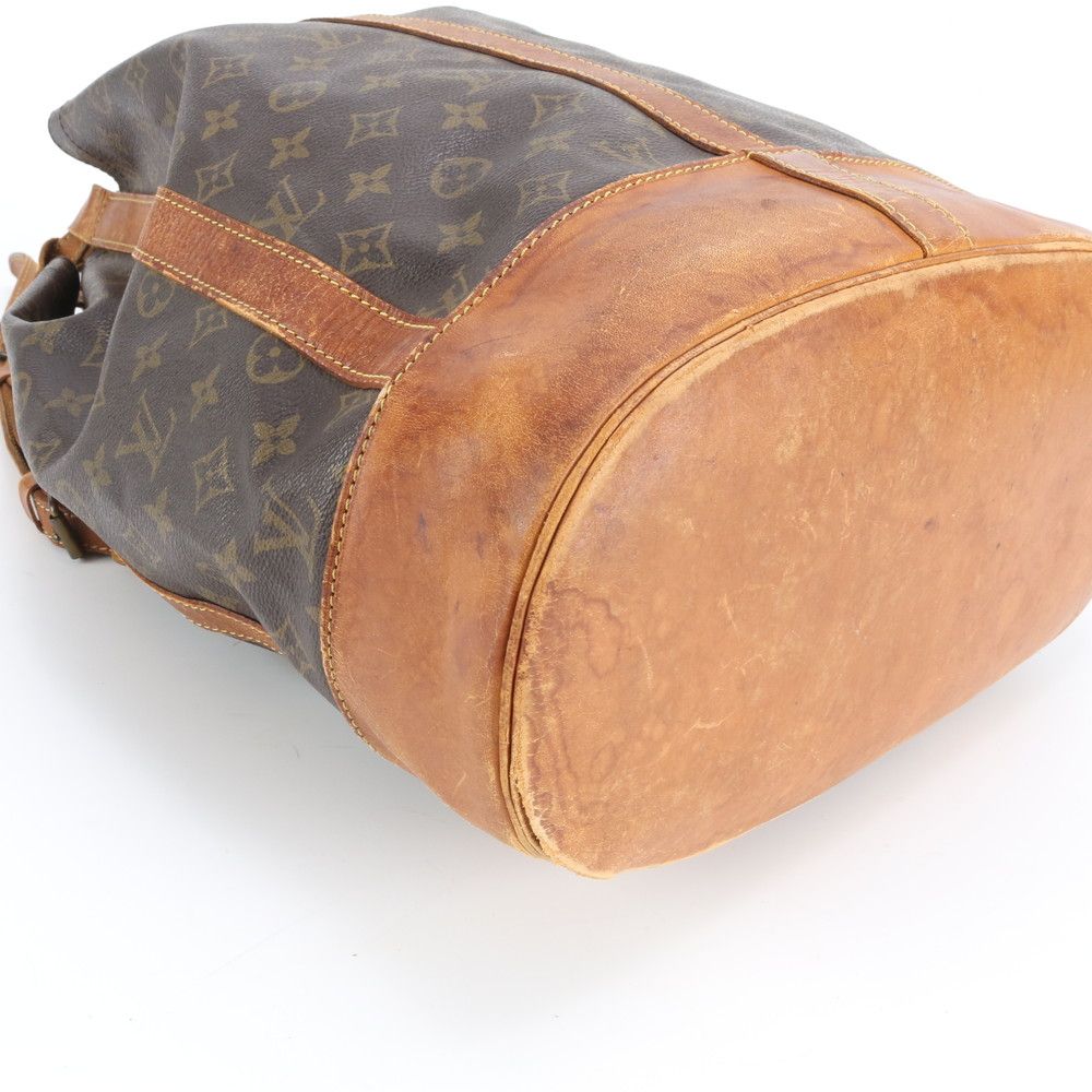 Louis Vuitton Monogram Randonnee GM Leather Shoulder Bag Crossbody — view 4