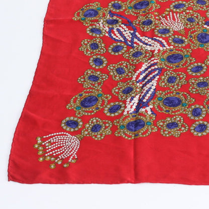 Chanel Scarf Gripoix Colored Stone Pattern — view 3