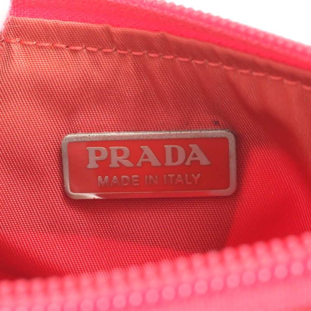 Prada Tessuto Nylon Triangle Logo Handbag Tote — view 8