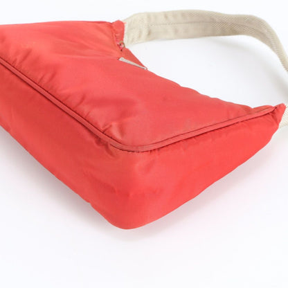 Prada Tessuto Nylon Triangle Logo Handbag Tote — view 5