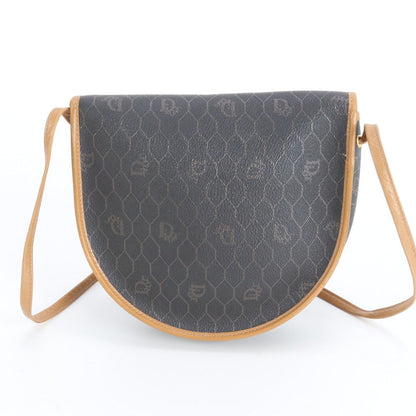 Dior Vintage Honeycomb Pattern Leather Shoulder Bag Crossbody — view 3