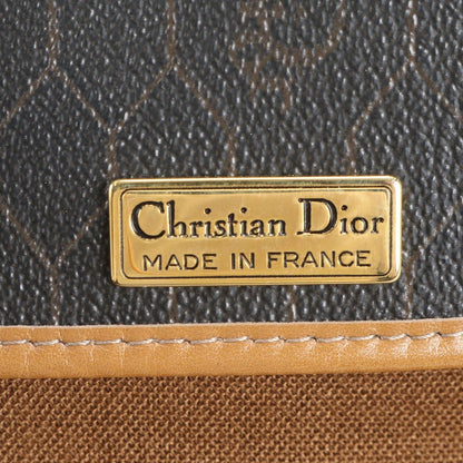 Dior Vintage Honeycomb Pattern Leather Shoulder Bag Crossbody — view 8