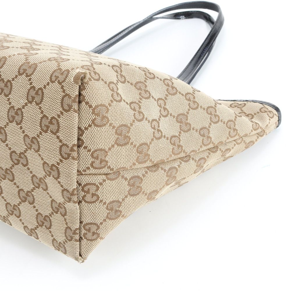 Gucci GG Canvas Joli Leather Tote Shoulder Hand — view 4