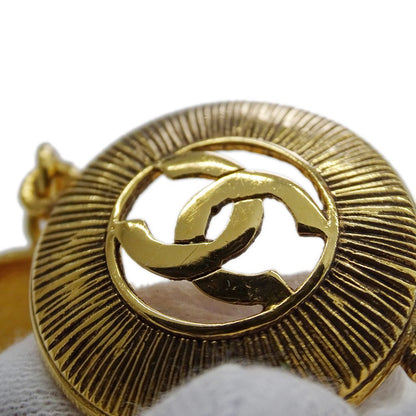 Chanel Bracelet Gold CC Logo Circle Large — view 9