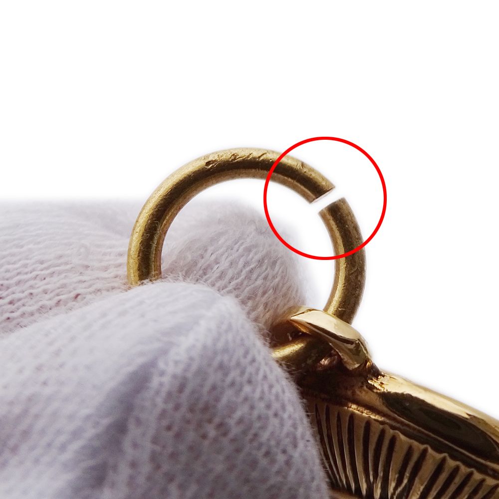 Chanel Bracelet Gold CC Logo Circle Large — view 8