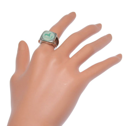 Hermes Corozo 925 Sterling Silver Ring — view 2