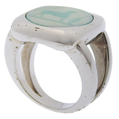 Hermes Corozo 925 Sterling Silver Ring — view 3