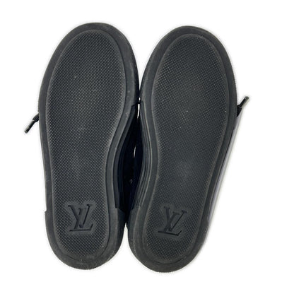 Louis Vuitton Patent Fabric High Cut Sneakers — view 6